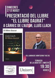 Cartell presentació Lluis Llach